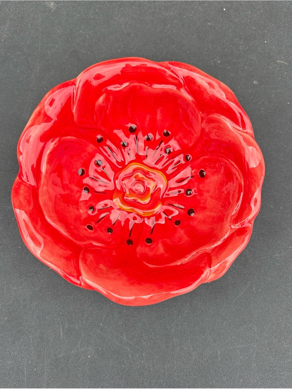 Pier 1 Imports Poppy Red/Orange All Purpose Bowl